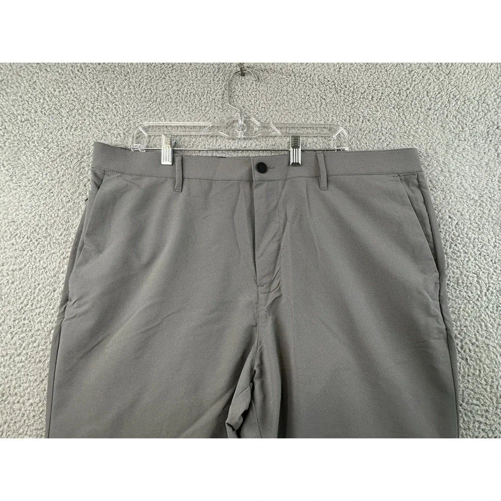 Banana Republic Pants Mens 40x34 Gray Flat Front Pant Slim Fit Wicking NWT